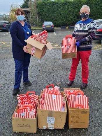 Christmas Goodie Bags for Ludlow's Senior Citizens