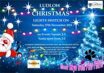 Ludlow Christmas Lights Switch On 2021