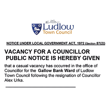 Gallows Bank Councillor Vacancy