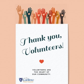 Ludlow Town Council Celebrates Local Heroes During Volunteers’ Week