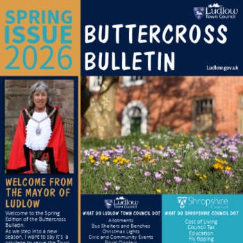 Ludlow Town Council Relaunches the Buttercross Bulletin