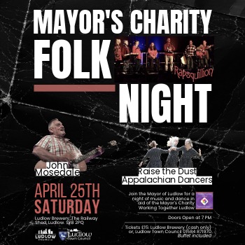 Mayor’s Charity Folk Night Brings Music, Harmony and Dance to Ludlow Brewery