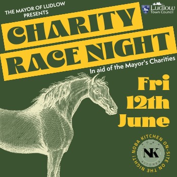 Mayor of Ludlow Launches 2026–27 Charity Programme with Race Night at Ludlow Rugby Club