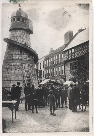 1906 Ludlow May Fair Helter Skelter. Courtesy of Shropshire Museums