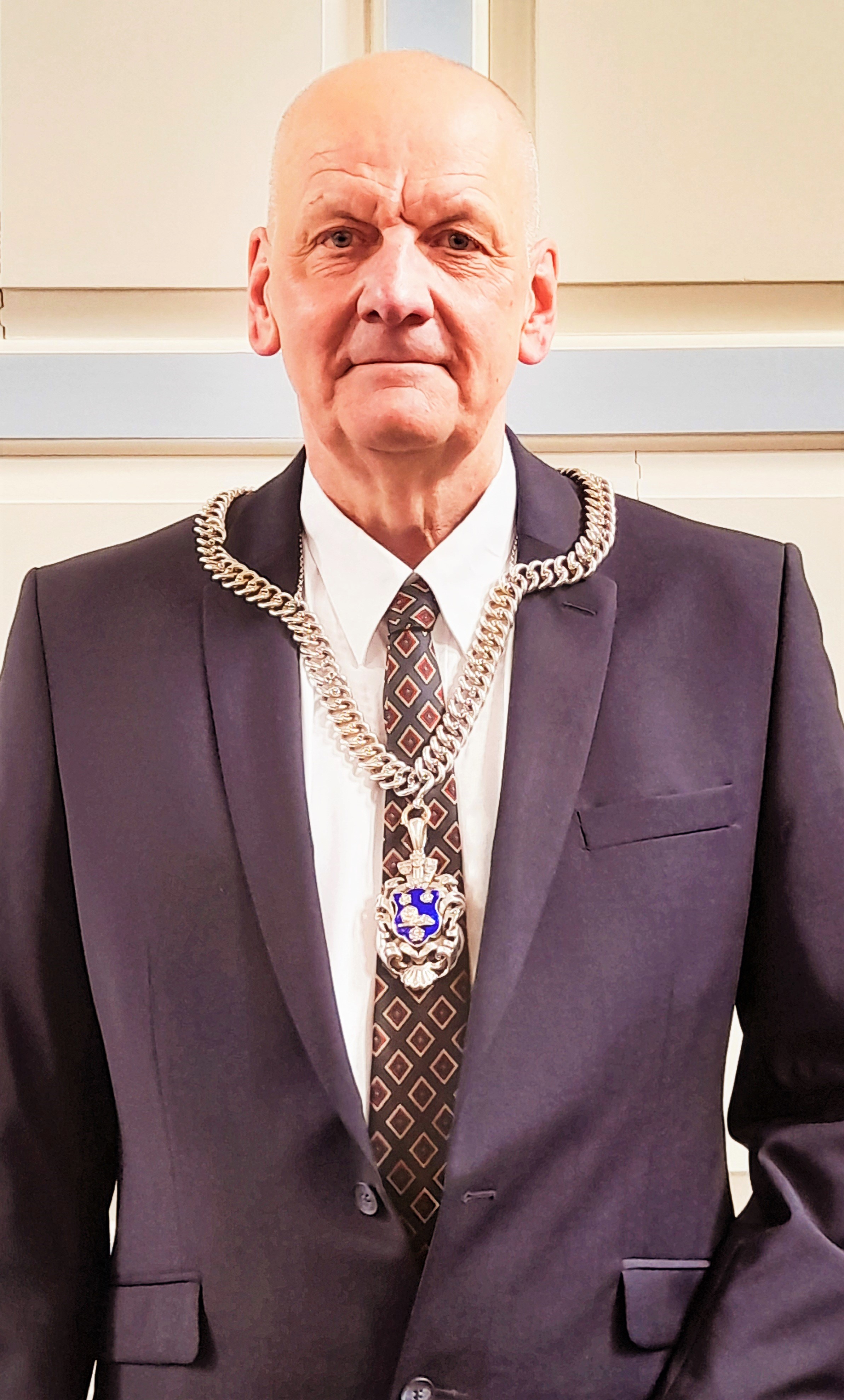 An image of the mayor of ludlow Glenn Ginger