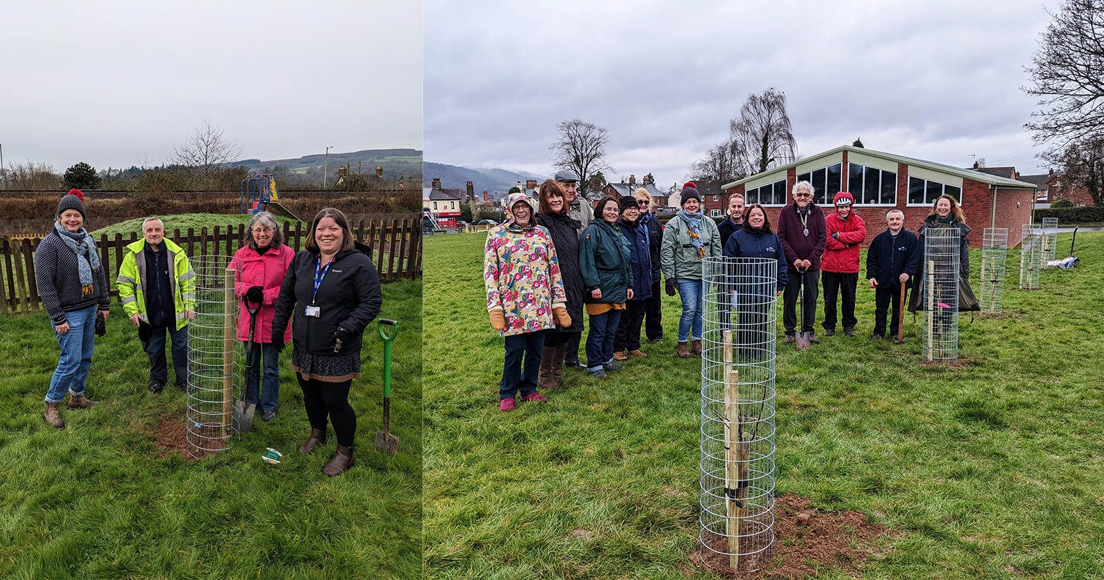 (Pictured: Tish Dockerty, DLF Supervisor Mark Hilton, Cllr Diane Lyle and Deputy Town Clerk Kate Adams).